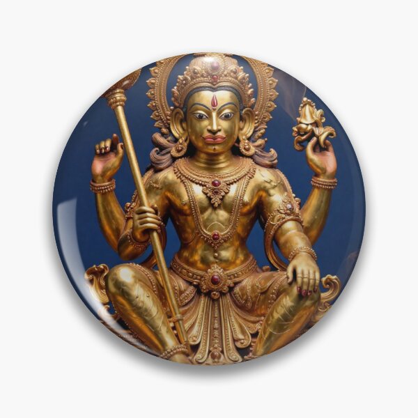 Item preview, Golden Hanuman Sacred Spiritual Art - Deity of Strength designed and sold by Loveinfinite369.