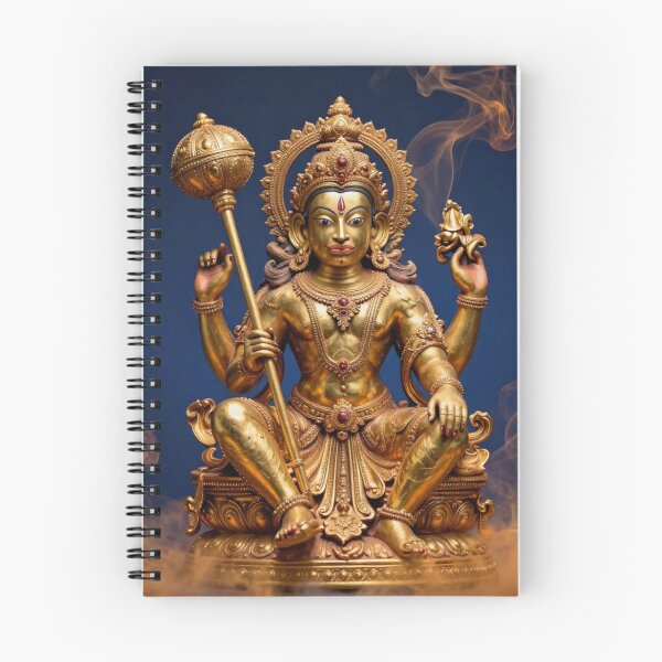 Item preview, Golden Hanuman Sacred Spiritual Art - Deity of Strength designed and sold by Loveinfinite369.