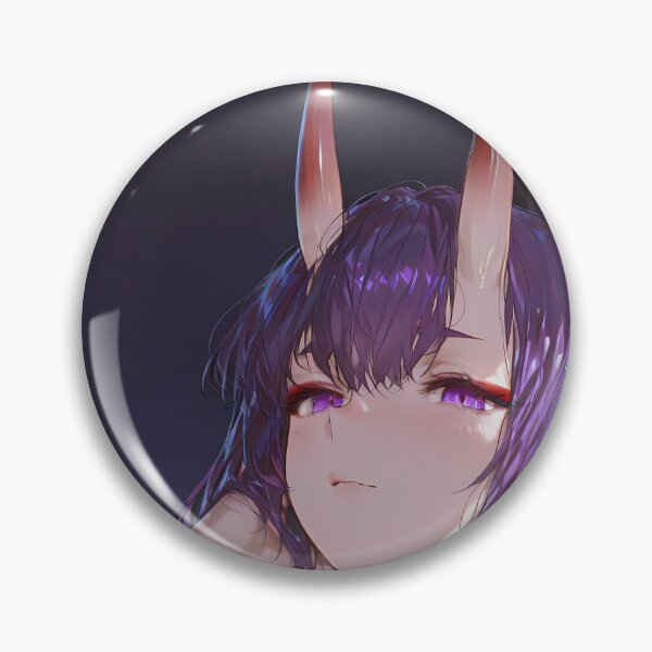 Item preview, Shuten Douji Fate Grand Order Relaxed Purple Oni Gaze designed and sold by PMartistStudio.