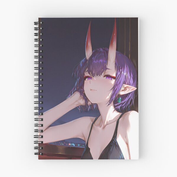 Artikelvorschau, Shuten Douji Fate Grand Order Entspannter lila Oni-Blick entworfen und verkauft von PMartistStudio.