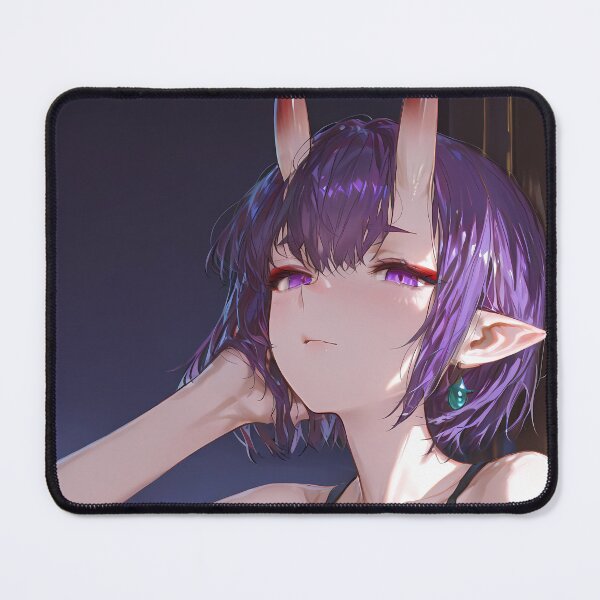 Item preview, Shuten Douji Fate Grand Order Relaxed Purple Oni Gaze designed and sold by PMartistStudio.