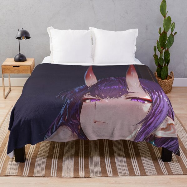 Item preview, Shuten Douji Fate Grand Order Relaxed Purple Oni Gaze designed and sold by PMartistStudio.