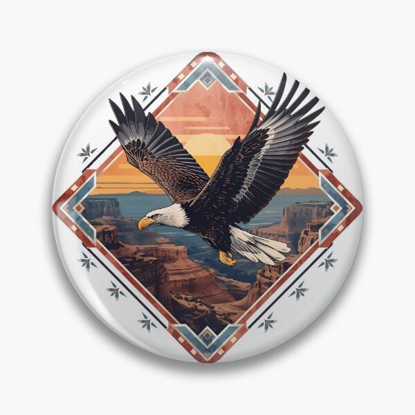 Item preview, Eagle in Flight designed and sold by RisingWolfStudio.