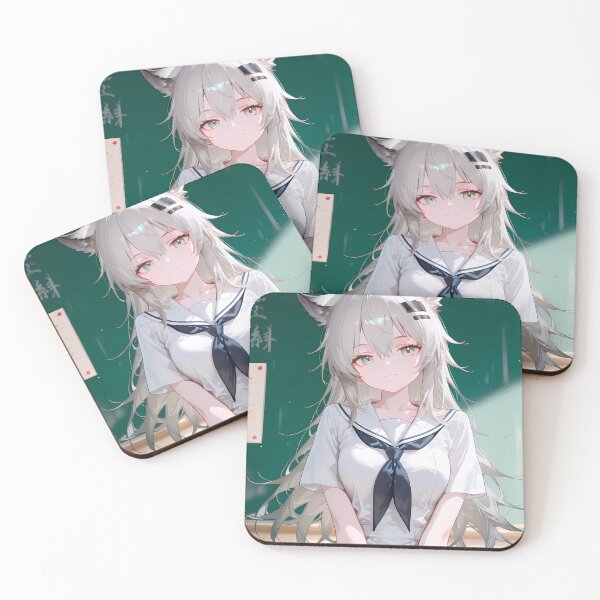 Item preview, Lappland Arknights Prelude to Dawn White Sailor Classroom designed and sold by PMartistStudio.
