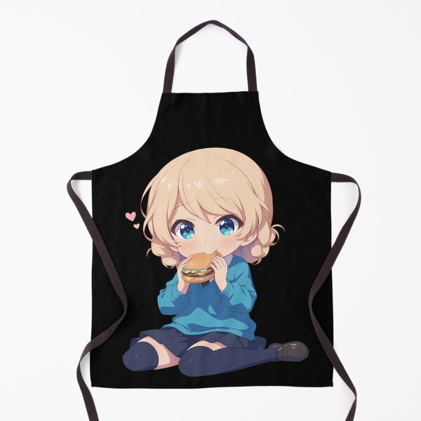 Item preview, Darjeeling Girls Und Panzer Chibi Kawaii Burger Anime Girl Sweet Relaxing Vibe designed and sold by earlobejerk.