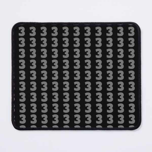 Item preview, Minimalist Number 3 Graphic - Bold Lucky Three Digit Design designed and sold by NeO² Studio.