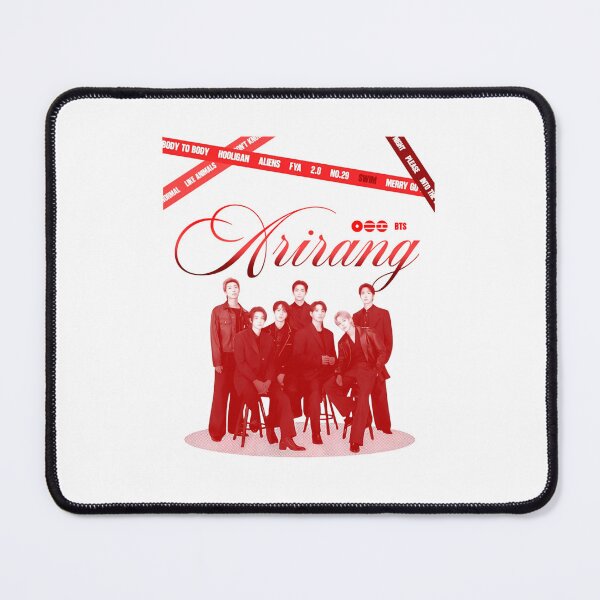 Item preview, Arirang BTS Red Contrast Group Aesthetic designed and sold by Moonpaw-Whimsy.