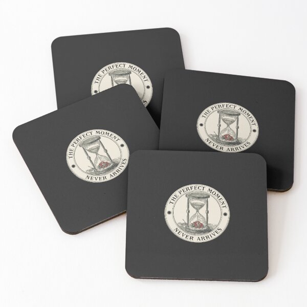 Item preview, The Perfect Moment Never Arrives Hourglass Heart | Dark Academia designed and sold by VENOHA.