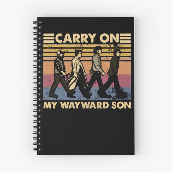 Item preview, Vintage Supernatural Carry on My Wayward Son Abbey Road Vintage designed and sold by Cardinsardina.