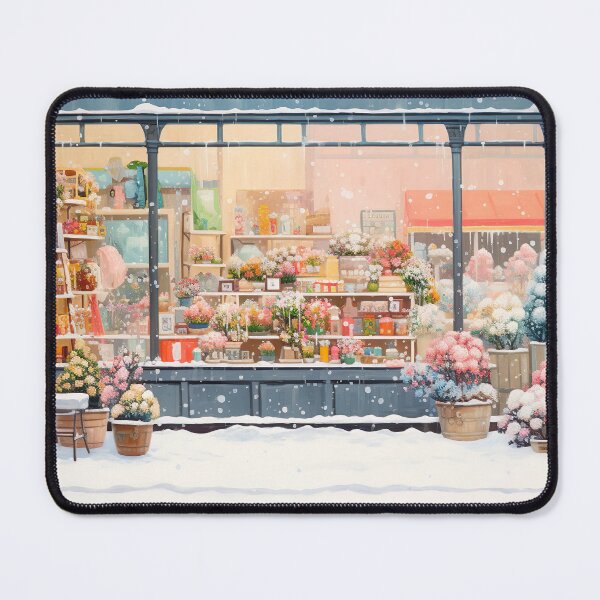 Item preview, Snowy Day at the Little Shop - S03 designed and sold by FlaskLab.