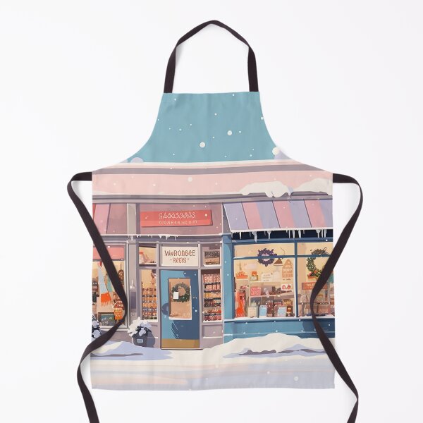 Item preview, Snowy Day at the Little Shop - S02 designed and sold by FlaskLab.