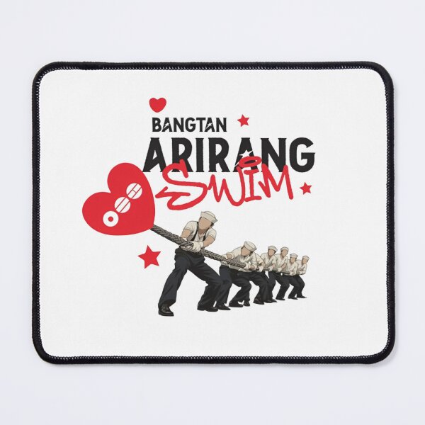 Item preview, Bangtan Arirang Swim Sailor Team Illustration designed and sold by Moonpaw-Whimsy.
