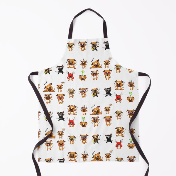 Item preview, Cute Dog Character Sticker Pack Emojis designed and sold by RamyGallery.