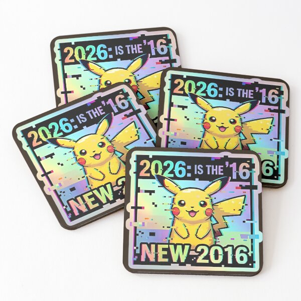 Item preview, 2026 Is The New 2016 Sticker — Nostalgia Challenge Trend Gift Y2K Revival designed and sold by VectorJoy.