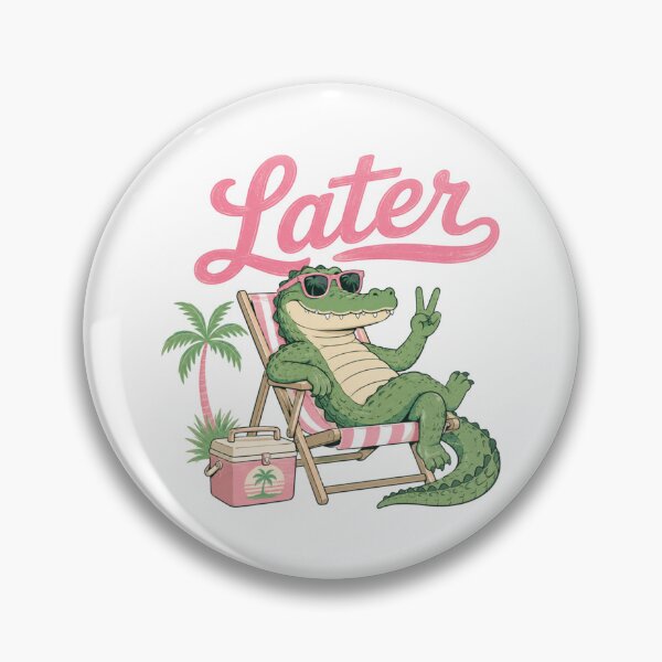 Item preview, Teacher Summer Alligator See You Later Last Day of School designed and sold by AnitaBice.