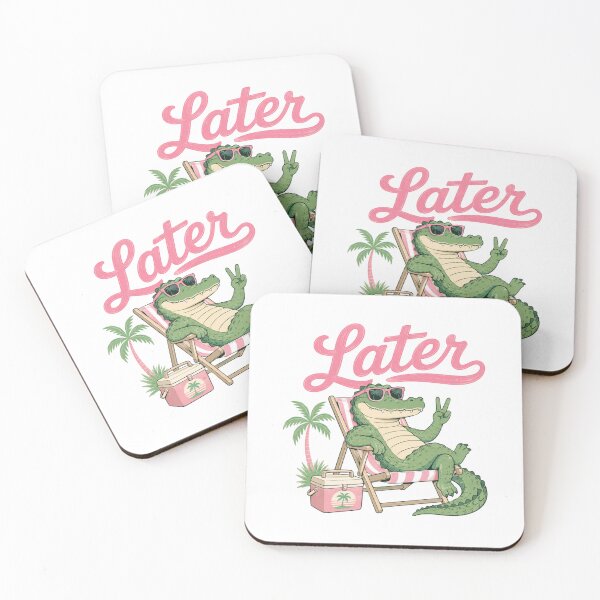Item preview, Teacher Summer Alligator See You Later Last Day of School designed and sold by AnitaBice.