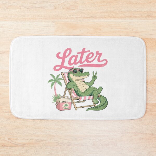 Item preview, Teacher Summer Alligator See You Later Last Day of School designed and sold by AnitaBice.
