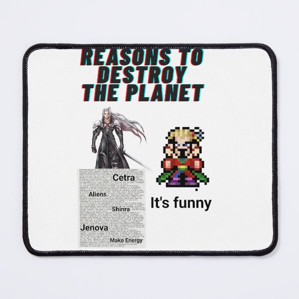 Item preview, Kefka Sephiroth FF6 FF7 Funny designed and sold by Trauma Nicole.