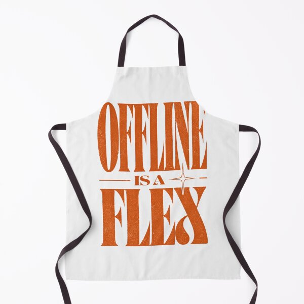 Item preview, Offline Is A Flex Retro Vintage Poster Shirt designed and sold by PhylonBoxx.