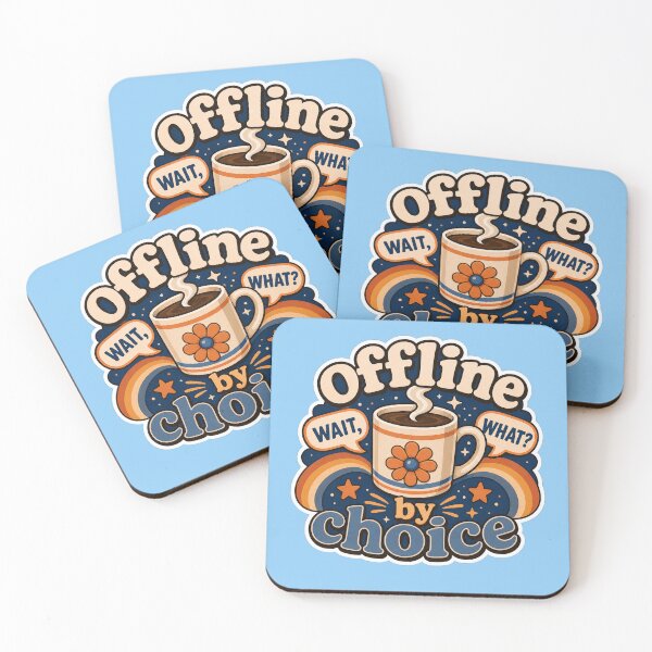 Item preview, Wait, What? Offline By Choice designed and sold by logicfun.