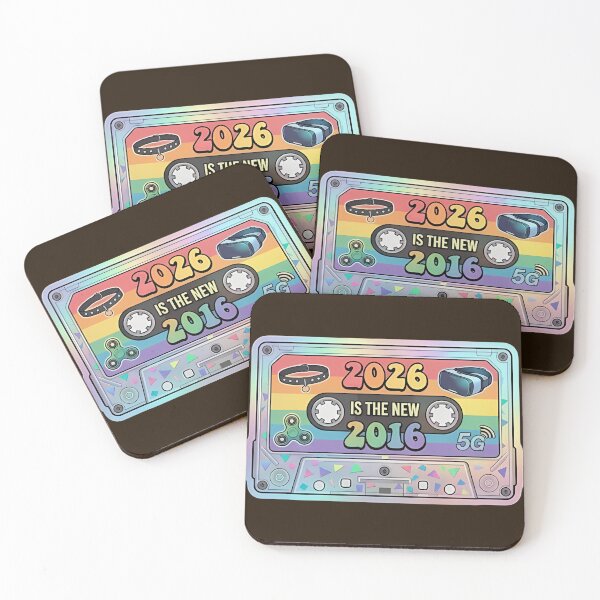 Item preview, 2026 Is The New 2016 Sticker — Nostalgia Challenge Trend Gift Y2K Revival designed and sold by VectorJoy.