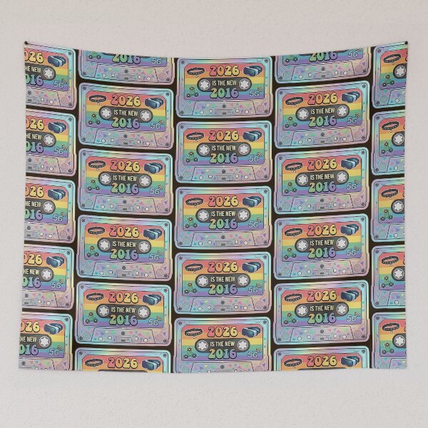 Item preview, 2026 Is The New 2016 Sticker — Nostalgia Challenge Trend Gift Y2K Revival designed and sold by VectorJoy.
