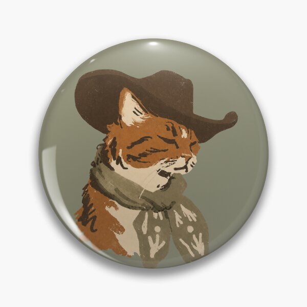 Item preview, Cowboy Cat Orange Tabby Western Design designed and sold by trajeado14.
