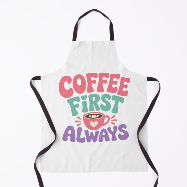Item preview, Coffee First Always - Retro Coffee Lover Design designed and sold by Vibrantdream.