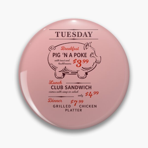 Item preview, Hey! Tuesday! Pig 'N A Poke! designed and sold by PastelWingg.
