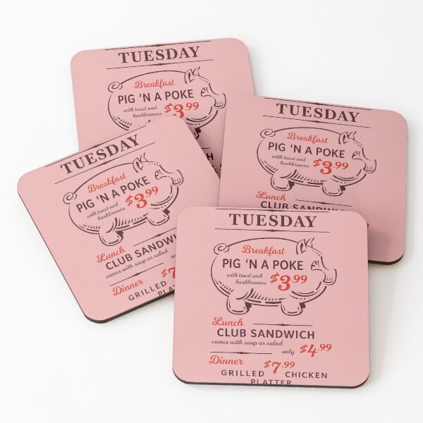 Item preview, Hey! Tuesday! Pig 'N A Poke! designed and sold by PastelWingg.