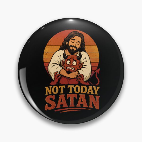 Item preview, Not Today Satan designed and sold by zoes-ink.