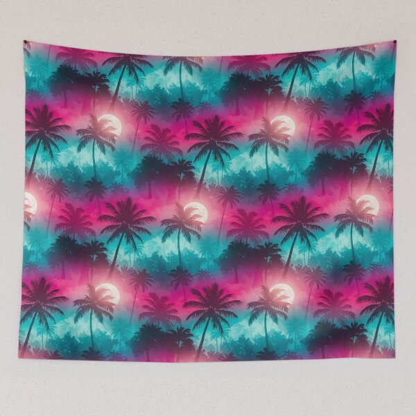 Item preview, Magenta Jungle Moon designed and sold by Bettygooutside.
