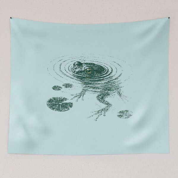 Item preview, Frog Swimming Funny designed and sold by zoes-ink.