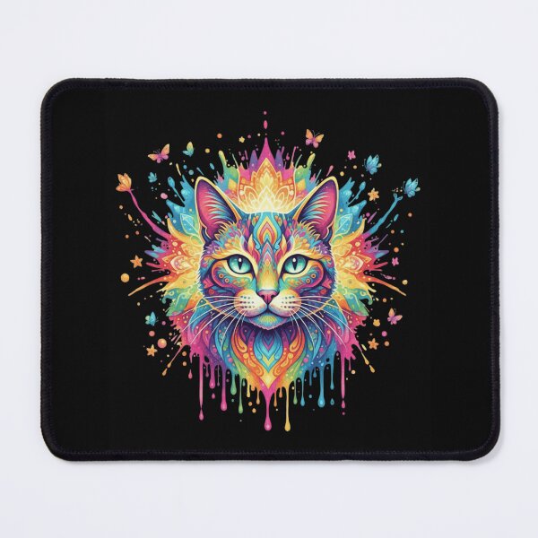 Item preview, Vibrant Mandala Cat designed and sold by NAB04.