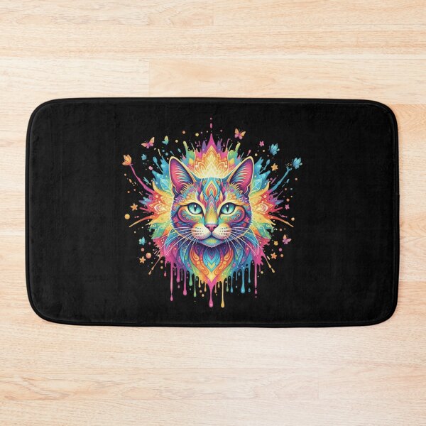 Item preview, Vibrant Mandala Cat designed and sold by NAB04.