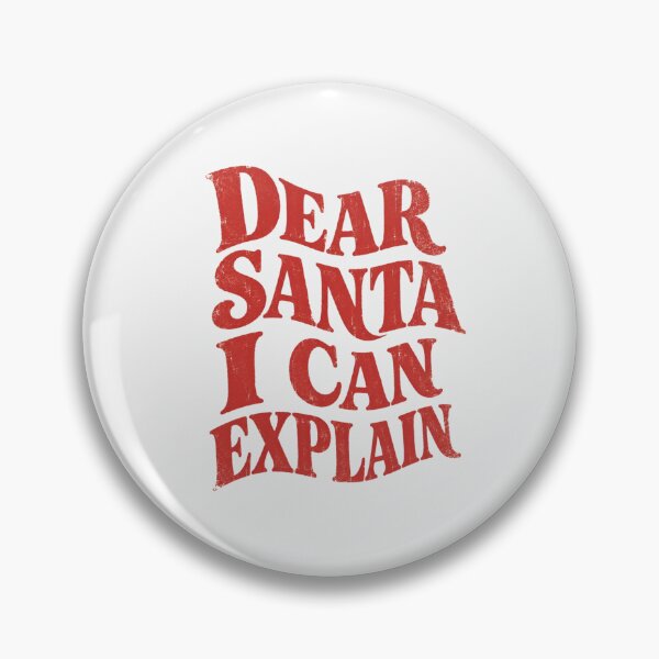 Item preview, Dear Santa I Can Explain Sarcastic Holiday Typography Tee designed and sold by PhylonBoxx.