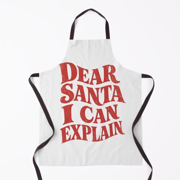 Item preview, Dear Santa I Can Explain Sarcastic Holiday Typography Tee designed and sold by PhylonBoxx.