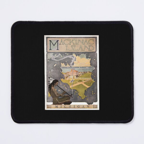 Item preview, MACKINAC ISLAND, MICHIGAN U.S.A. ~VENI VIDI VICI~ ORIGINAL ART -1923 -FORT MICHILIMACKINAC designed and sold by V3GFX.
