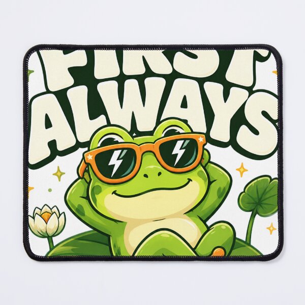 Item preview, Chilling Frog Rest First Always Design designed and sold by aashcreat.
