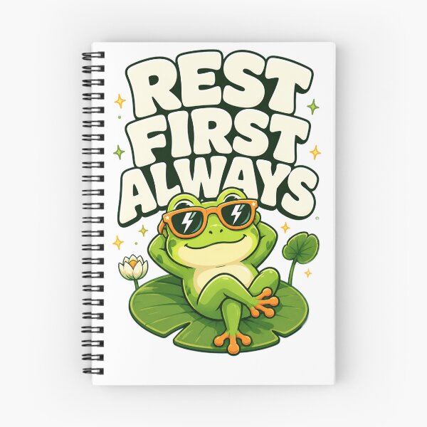 Item preview, Chilling Frog Rest First Always Design designed and sold by aashcreat.