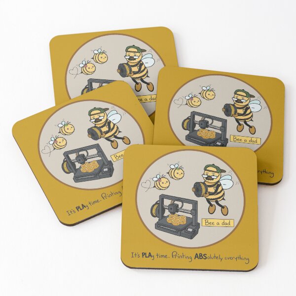 Item preview, Printing absolutely everything - round designed and sold by BurgerDesigns.
