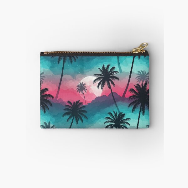 Item preview, Cotton Candy Sky Palm Silhouette designed and sold by Bettygooutside.
