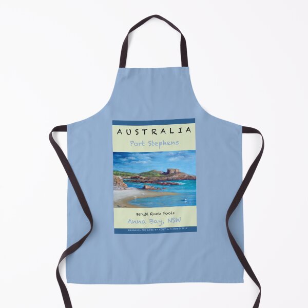 Item preview, Birubi Rock Pools Travel designed and sold by CoryAcornArt.