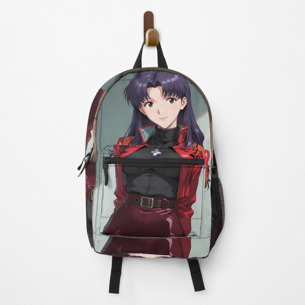 Item preview, Misato Katsuragi Neon Genesis Evangelion Red Jacket Portrait designed and sold by bystudiolereve.
