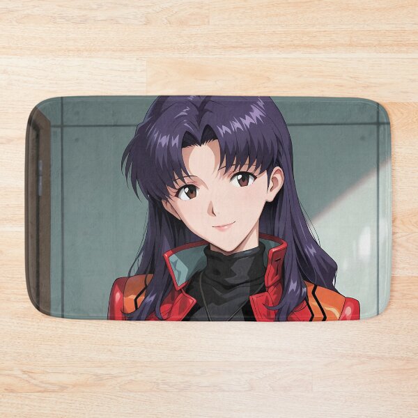 Item preview, Misato Katsuragi Neon Genesis Evangelion Red Jacket Portrait designed and sold by bystudiolereve.