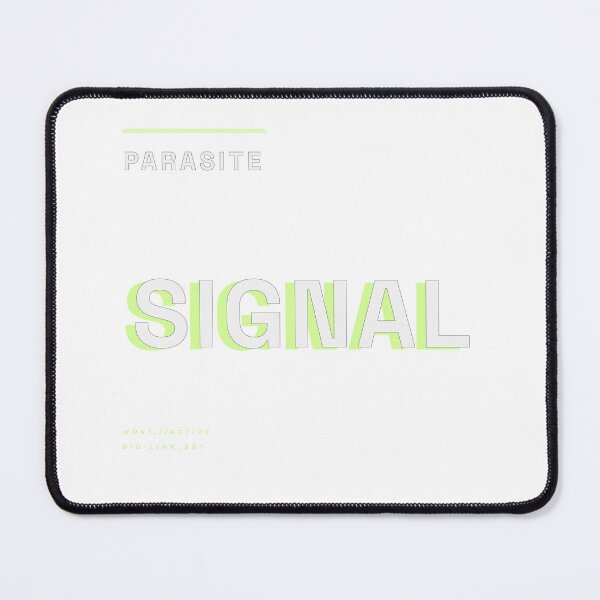 Item preview, PARASITE SIGNAL Futuristic Typography designed and sold by HeartAndArtShop.