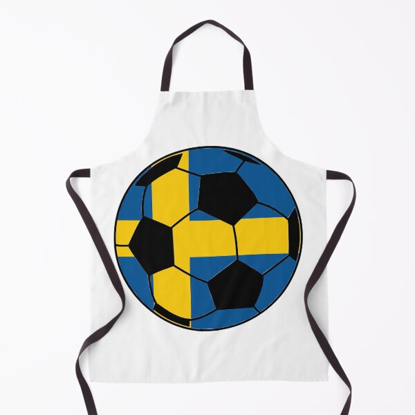 Item preview, Sweden Flag Soccer Ball designed and sold by FinalScoreClub.