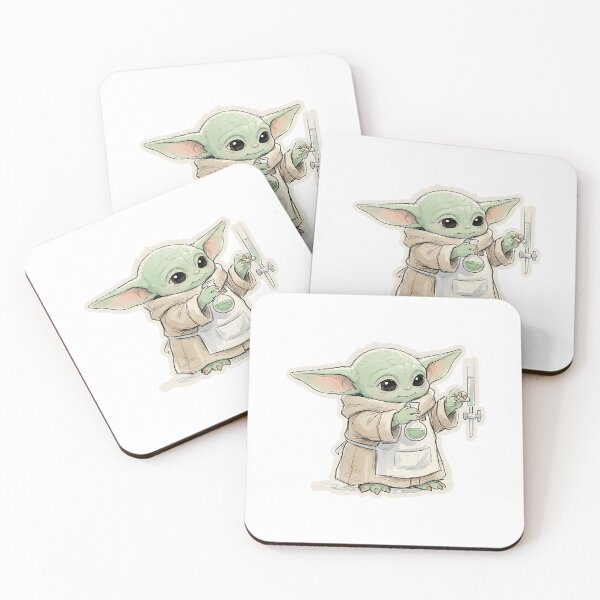 Item preview, BABY YODA CHEMIST designed and sold by LIS AND MELIVERSO.