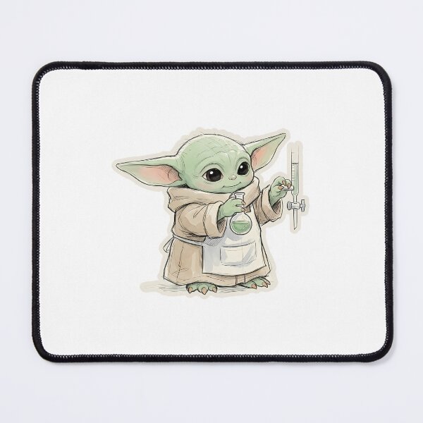 Item preview, BABY YODA CHEMIST designed and sold by LIS AND MELIVERSO.