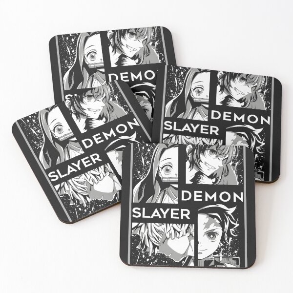Item preview, Demon Slayer Squad Classic Black White Manga designed and sold by SAsi666.